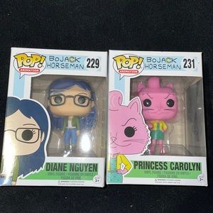Bojack Horseman DIANE & PRINCESS CAROLYN #229 & 231